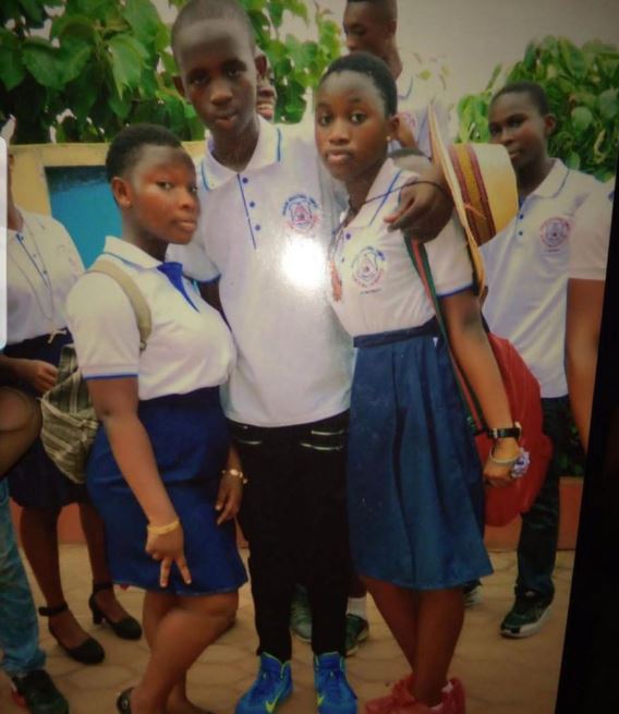 Old pictre of Sherif and his mates in Junior High School