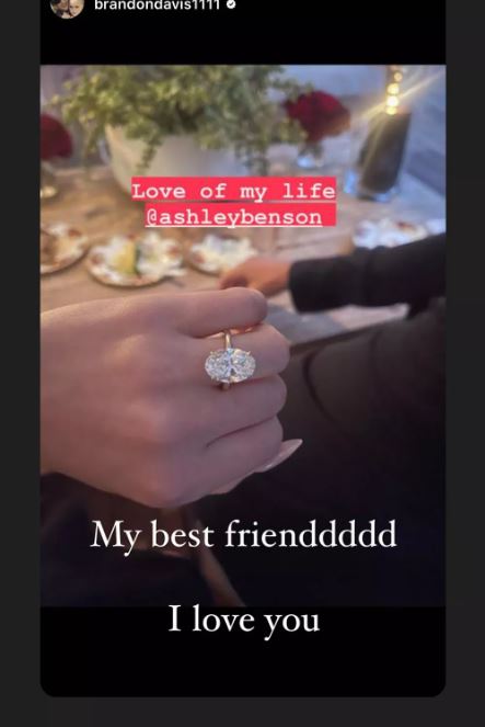 Ashley Benson Brandon Davis engaged