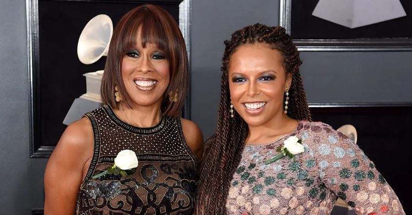 Gayle King (L) with her daughter Kirby (R). 
