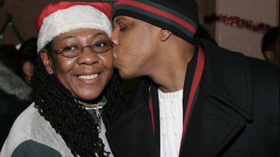 Jay-Z and his mother Gloria Carter