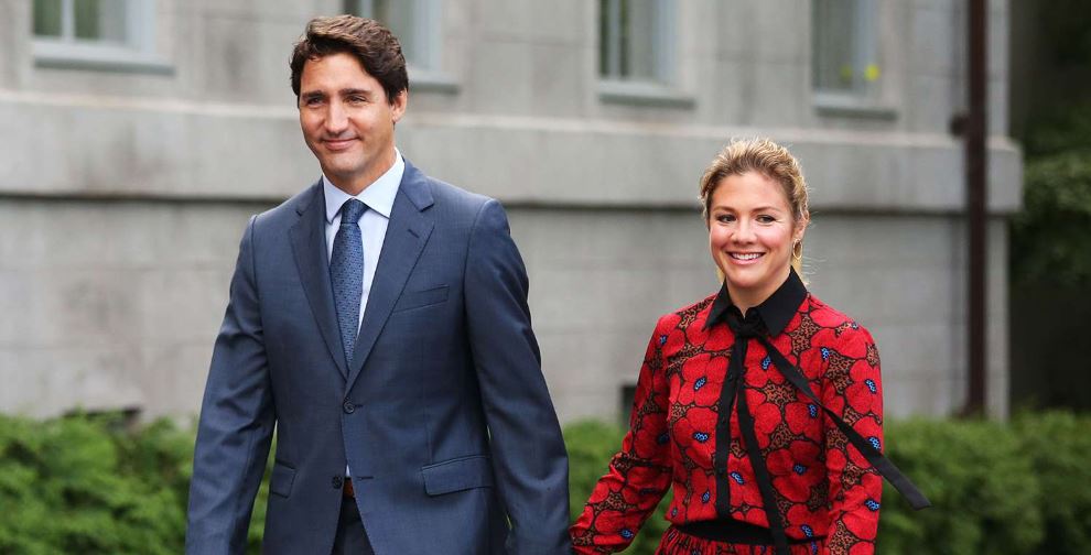 Justin Trudeau and Sophie Grégoire Trudeau