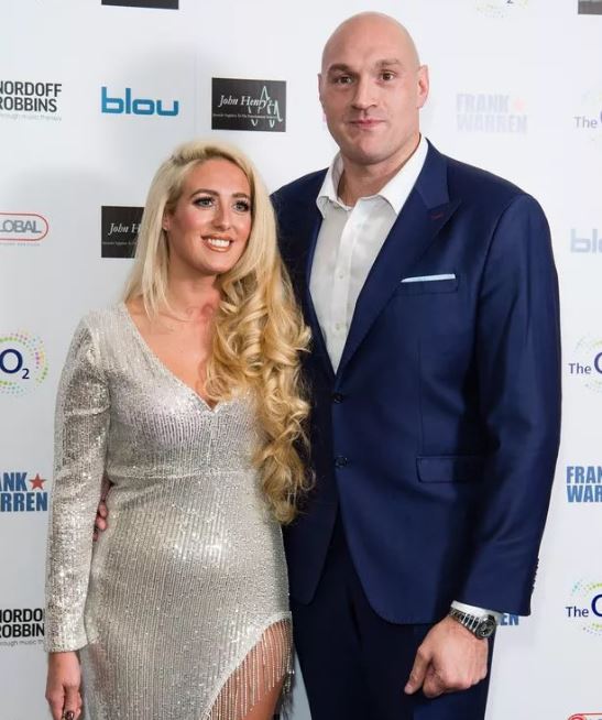 Tyson Fury and Paris Fury attend the 2018 BBC Sports Personality Of The Year