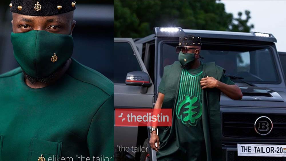 "Masa We Can’t Breathe Through This Thing Sef" - Ghanaians Blast Elikem Kumordzie For Selling Nose Mask At GHC85