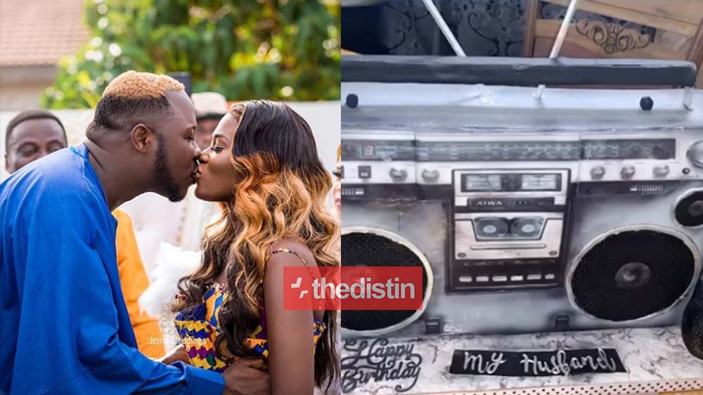 Check out The Lovely Surprise Fella Makafui Gave Her Husband Medikal On His Birthday | Video