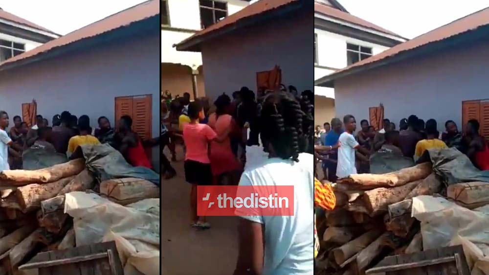 Sad: Ghanaians Fight Over Free Food From Government | Video