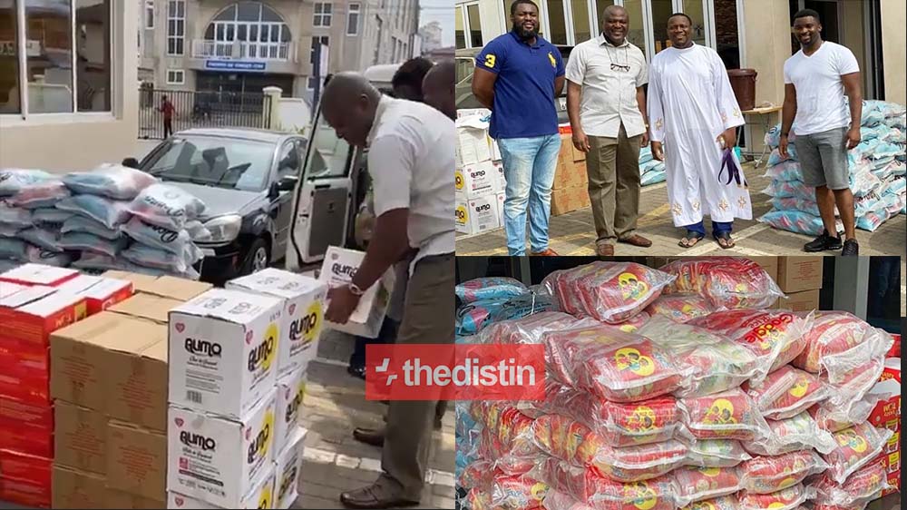 Ibrahim Mahama Donates Food & Cash To 10,000 Household Amid Coronavirus Outbreak | Video