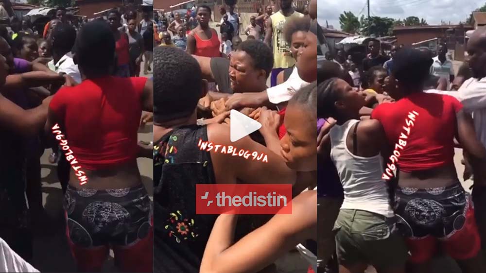 COVID 19: Ladies Fighting Over Food In Lagos State Amid Partial Lockdown In Nigeria | Video