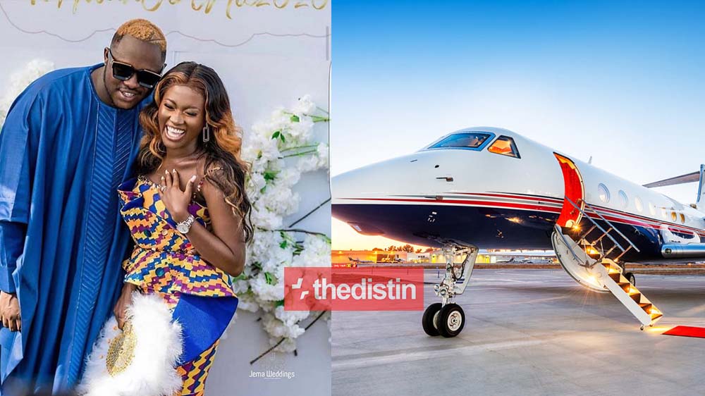 "No Problem, By June I Go Buy Jet" - Medikal Responds To Fella Makafui's Request To Buy A Private Jet | Screenshot