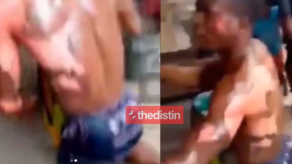 Wife Pours Hot Water On Husband After A Heated Argument Amid Lockdown In Nigeria | Video