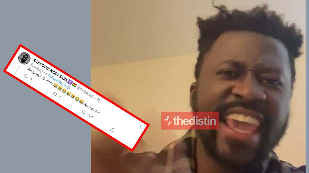 "Akoa wei y3 John" Sarkodie Fans Reply Asem For His Wack Reply | Video