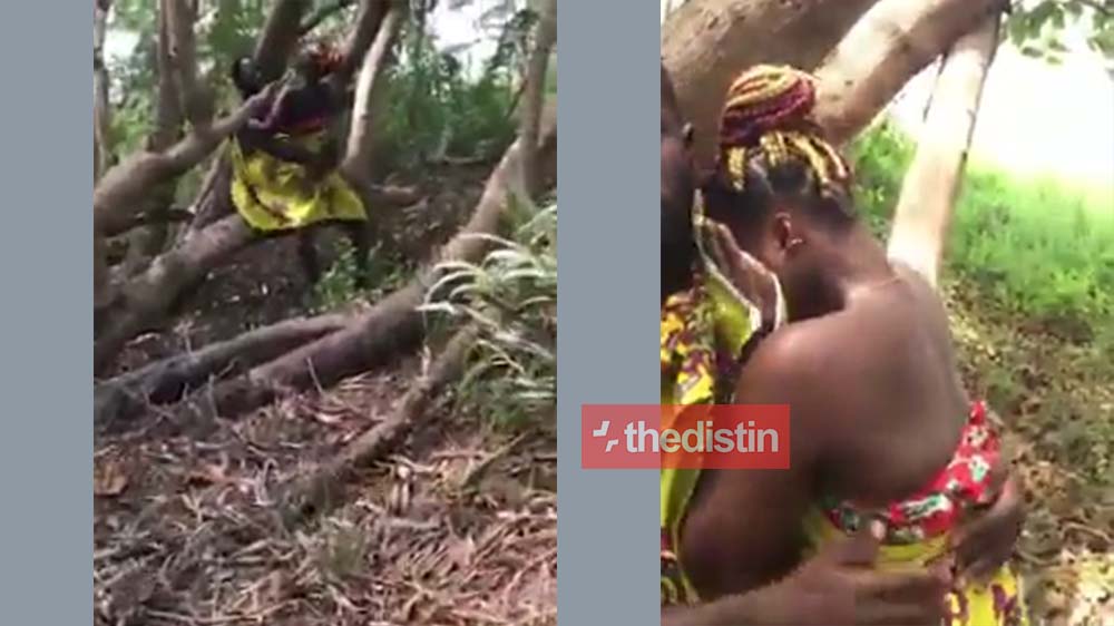 Couple Caught Doing "the distin' In A Bush Beg For Video To Be Deleted