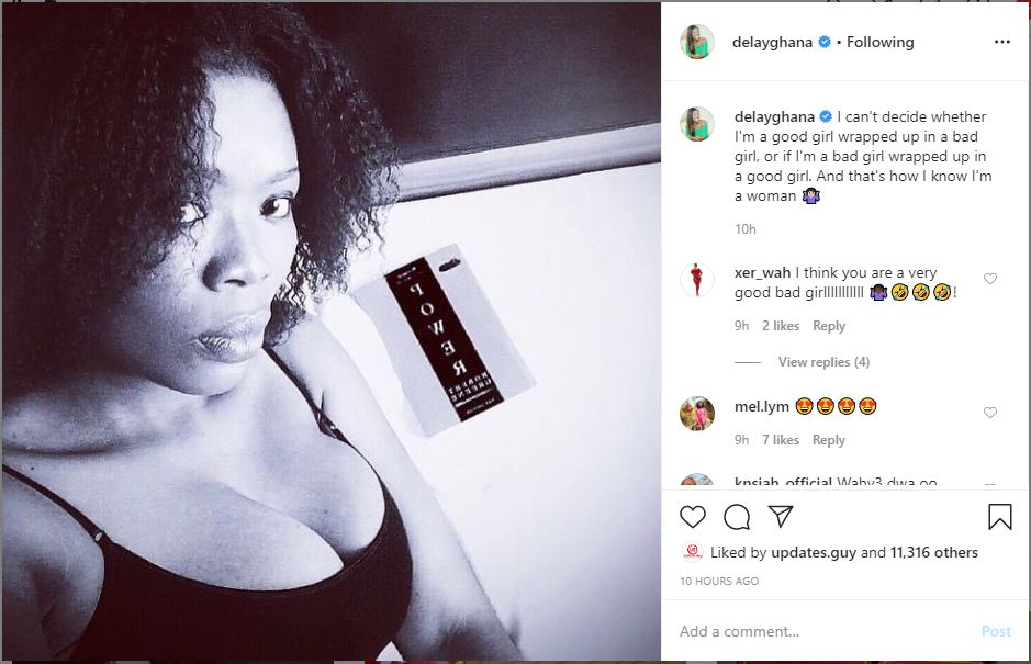 Delay Shows Her Bad Girl Side With This Photo | People Are Talking