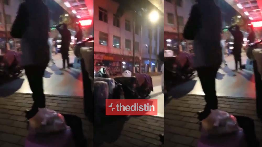 Sad: Ghanaians Kicked Out Of Their Apartments & Made To Sleep On The Streets In China | Video