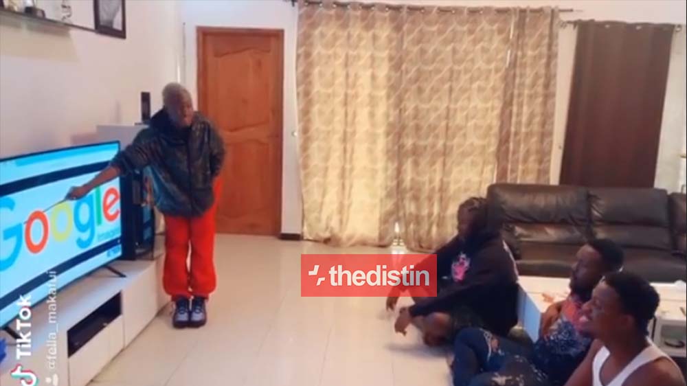 Funny Video Of Fella Makafui Teaching Medikal And His Friends How To Pronounce "Google" | Watch