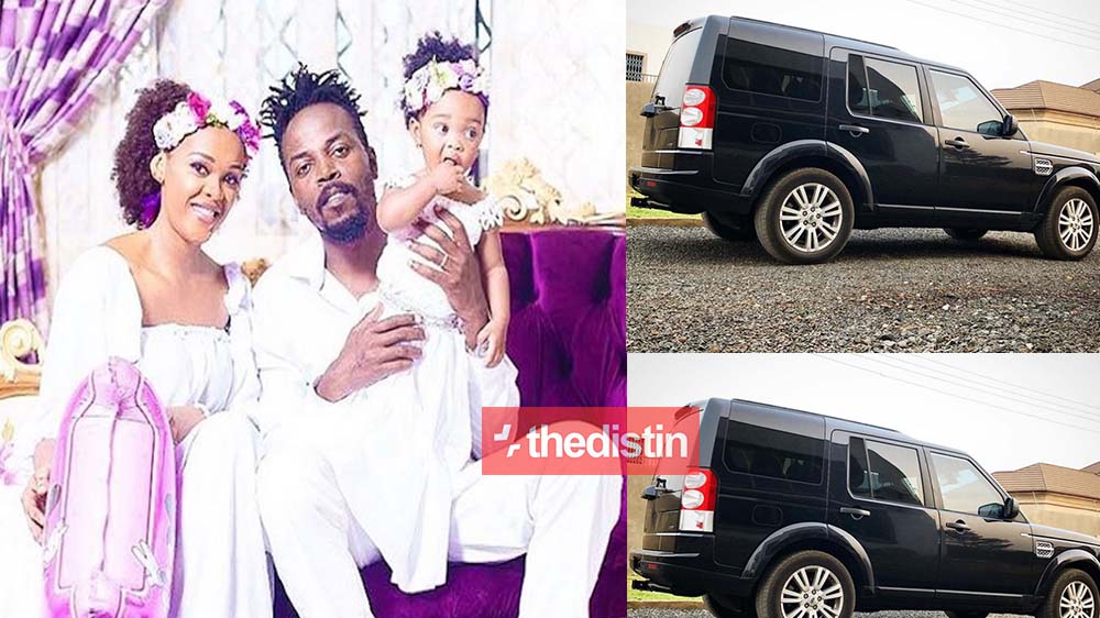 Kwaku Kese Buys His Wife, A Brand New Car As Her Gift As He Celebrates Her On Mother's Day | Photo