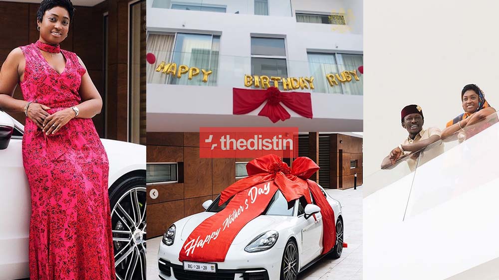 Meet Ruby Bediako: The Beautiful Wife Of Ghanaian Millionaire, Nana Kwame Bediako, As Her Husband Got Her A Brand New Car & House | Video