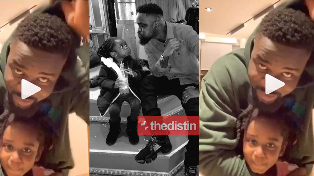 This Adorable Video Of Sarkodie And His Daughter, Titi Dancing Will Leave A Smile On Your Face | Watch