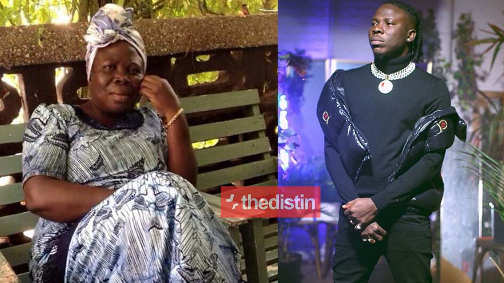 Stonebwoy Celebrates His Late Mother On Mother's Day With A Beautiful Statue Of Her | Photo