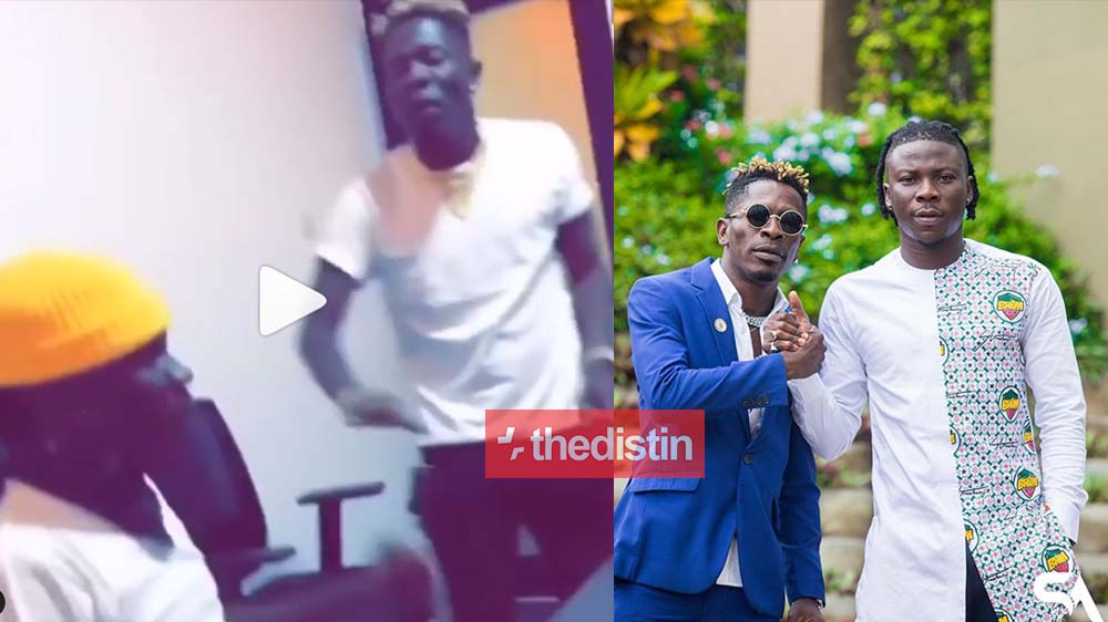 Video Of Stonebwoy And Shatta Wale Chilling Together Inside 4syte Mansion | Watch