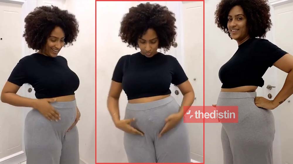 Is Juliet Ibrahim Really Pregnant Or She Just Ate Some Balls Of Kenkey? | Video
