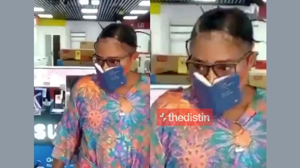 Video Of Woman Using Bible As Nose Mask Goes Viral | This Is Her Reason