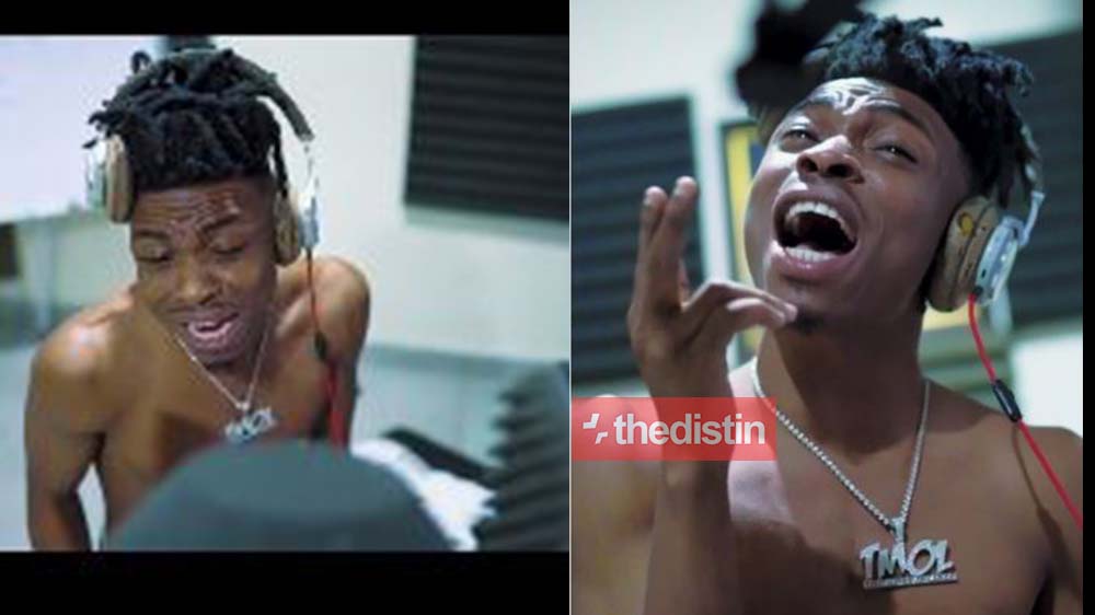 Hilarious Video Of Mayorkun Suffering To Sing The Right Key On "Betty Butter" Ft Davido