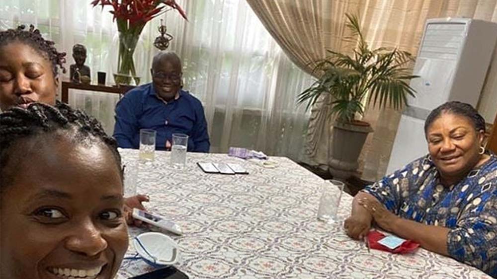 Old Or New? Photo Of Nana Akufo-Addo With Family In Isolation Pops Up