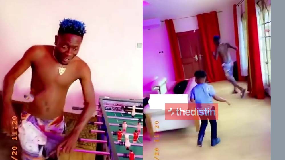 Shatta Wale Hangs Out With Majesty And It's Just Too Adorable To Watch | Video