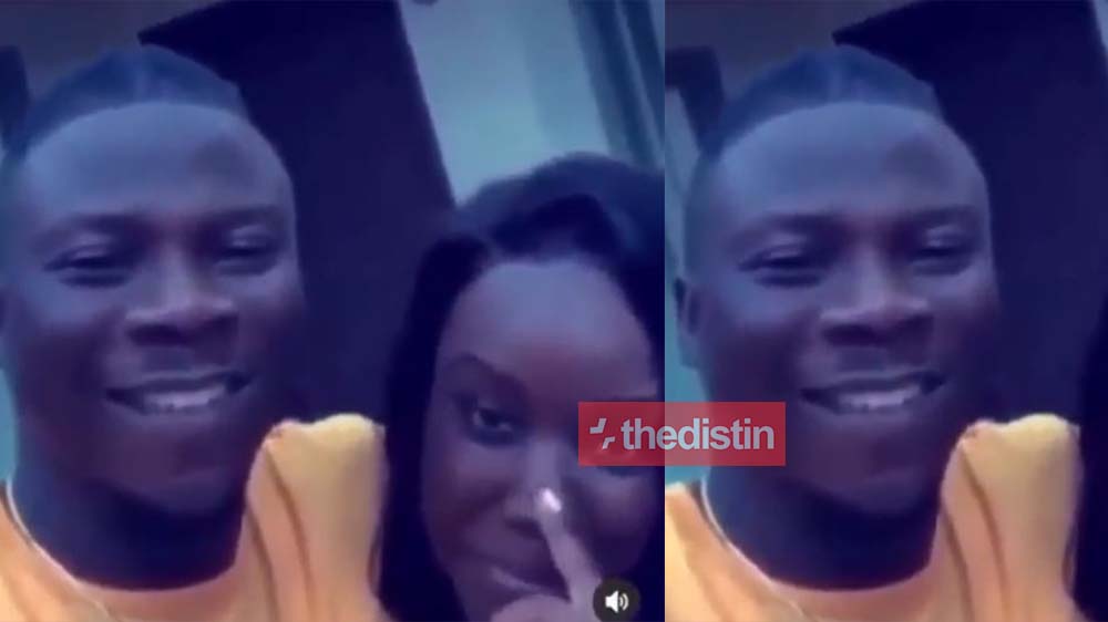 Video Of Stonebwoy And Louisa Romantically Chopping Love Will Make You Look For A Soul Mate