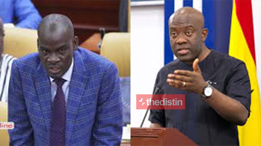 Honorable Kojo Oppong Nkrumah Uses "Papa No" In Parliament | See Minority's Reaction