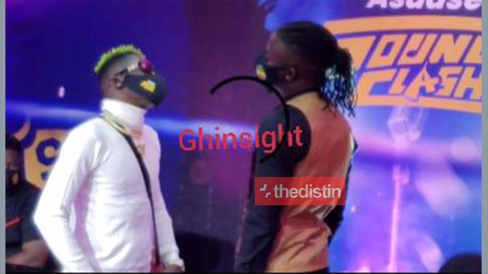 Moment Shatta Wale And Stonebwoy Clash As They Turn Up The Heat For The Battle