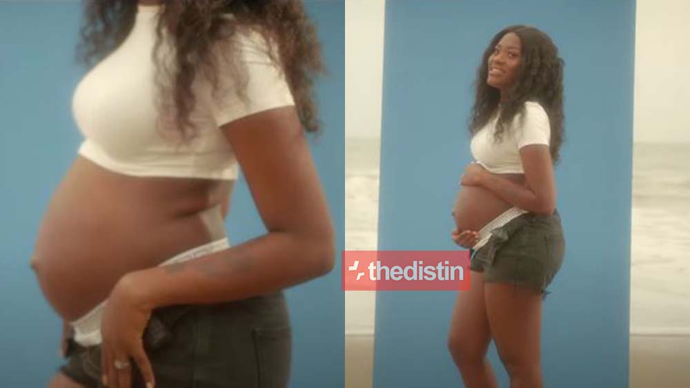 Video: Fella Makafui Heavily Pregnant FoeIn Medikal In His Odo Video With King Promise