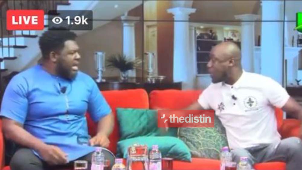 Moment Bulldog Clashes With Eugene Sarfo Over Sharing Video Of Stonebwoy Pulling Out A Gun At VGMA On United Showbiz