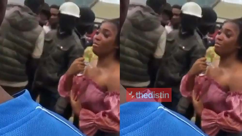 LAUTECH Student Reacts To Viral Video Of Her Acting Like A Mad Person On The Street In Ado-Ekiti, Ekiti State | Screenshots