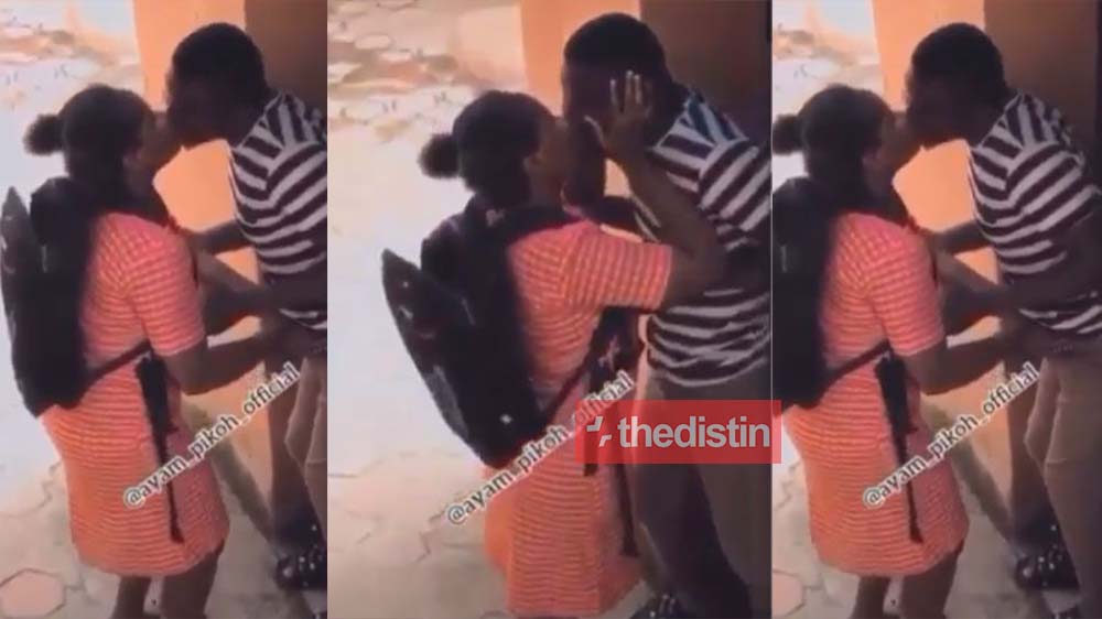 Teacher Caught On Camera Chopping Love With His Female Student | Watch Video
