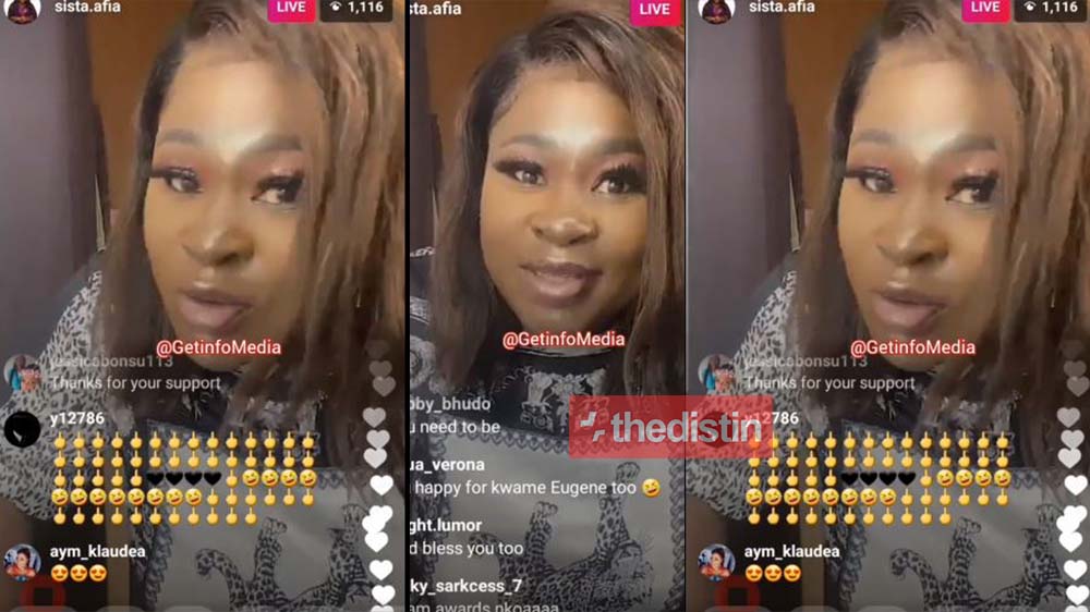 Check Out Sista Afia's Reaction After Kuami Eugene Won VGMA 21 Artiste Of The Year | Watch Video