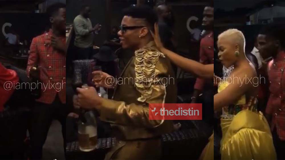 See How Kuami Eugene Celebrate After Winning Artiste Of The Year Award At VGMA 21 | Watch Video