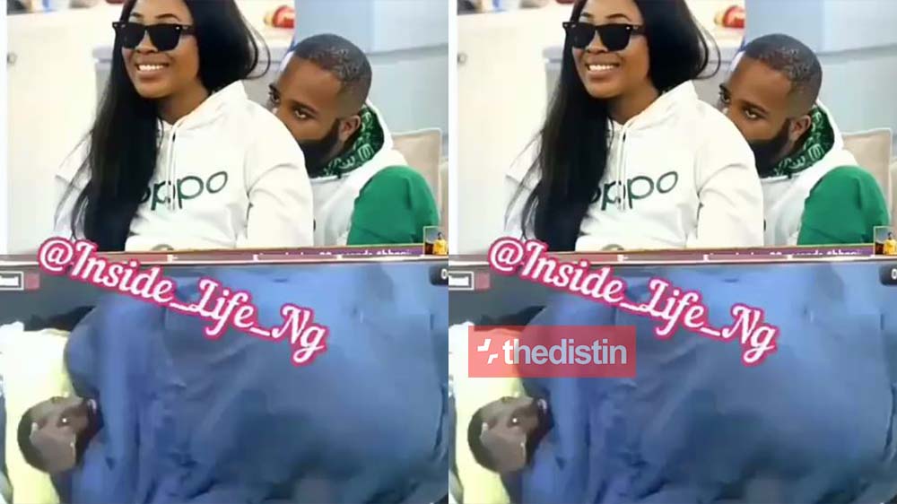 Video Of Erica Giving Kiddwaya Blow Job As Kidd Teases Haters With His Middle Finger In The Air In BBNaija House | Watch