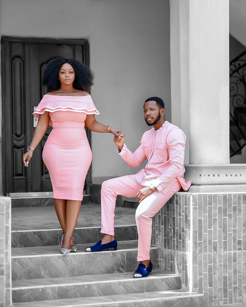 Popular Yolo star, Aaron Adatsi, known widely by his name, Cyril flaunts his girlfriend, Eyram in new pictures as they exhibit couple goals.