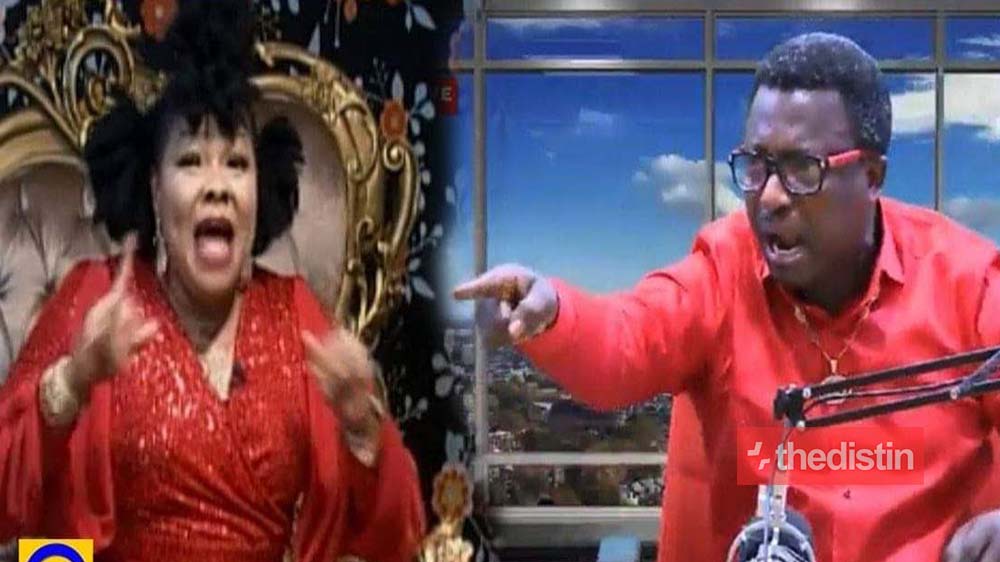 Opambour & Nana Agradaa Insults Each Other 'Basabasa' On As They Clash (Watch Video)