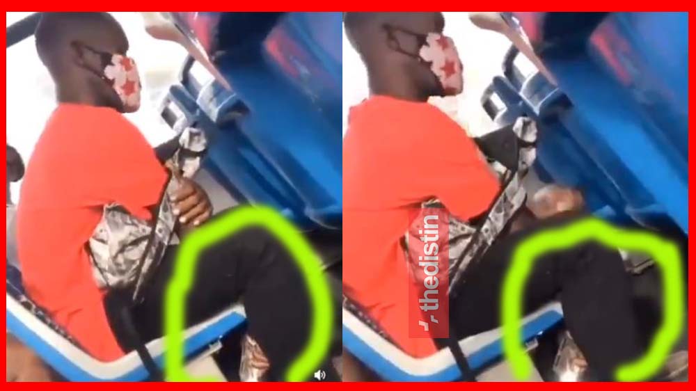Yawa: Boy Caught On Camera Videoing A Lady's 'Private Part' In Trotro (Video)