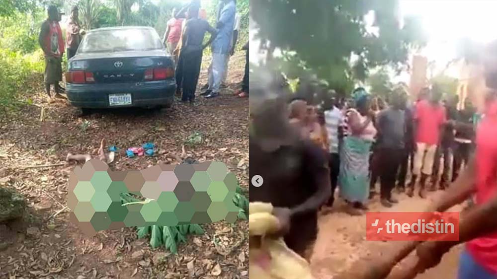 Sad: Three Missing Children Found Dead Inside Car At Retired Nigerian Police Officer's Home In Enugu (Photo+Videos)