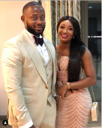 A beautiful picture of Cindy Ofori Sarpong, the daughter of Dr. Ernest Ofori Sarpong and her husband, Richard Pepera surface online after their lavish marriage ceremony.