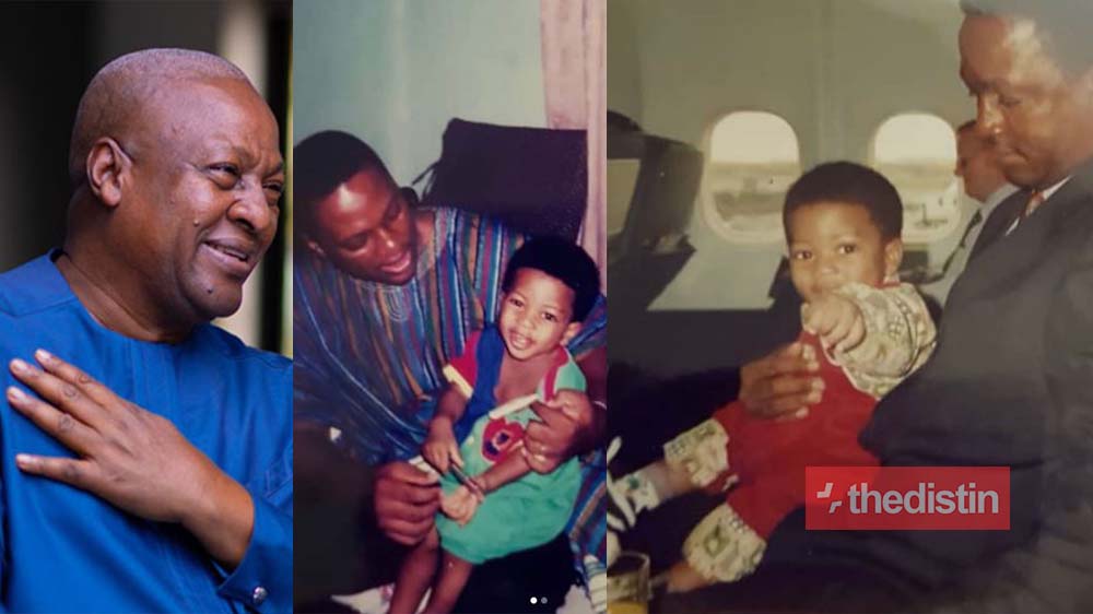 Sharaf Mahama: John Mahama's Celebrates His Father With Throwback Photos On His 62nd Birthday