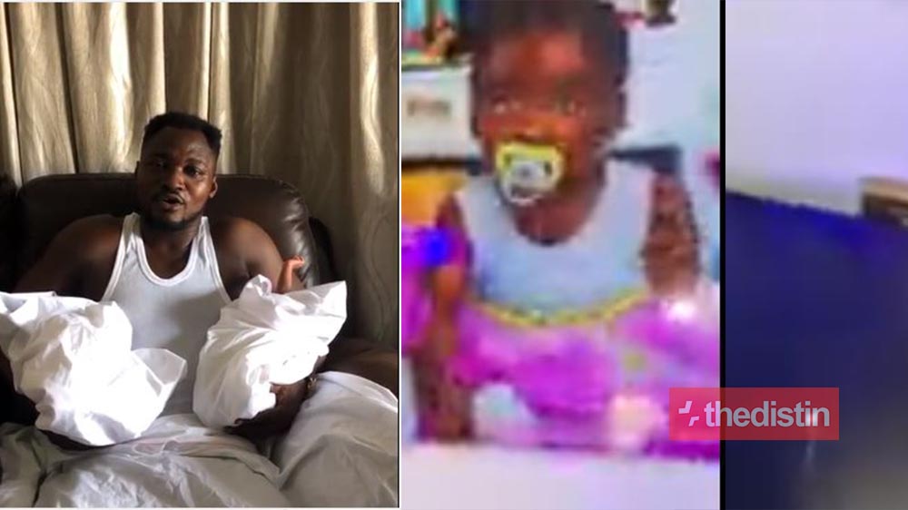 Funny Face Gives Up On His Twin Daughter's Ella & Bella, Takes Off Their Pictures From His Wall (Video)