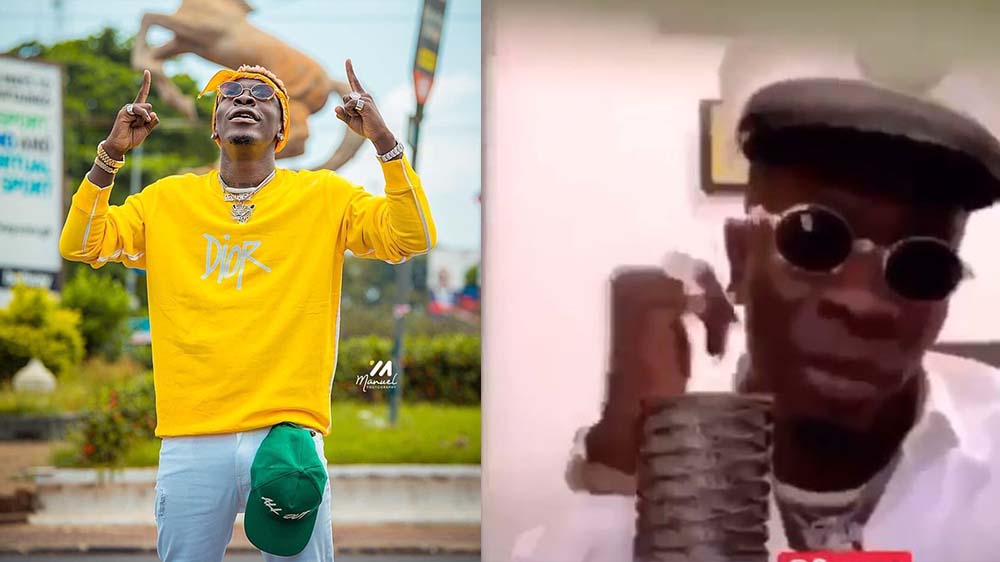 Shatta Wale Drops His 1st Comedy Skit As He 'Breaks Ribs' On Social Media, Top Celebs Reacts (Video)