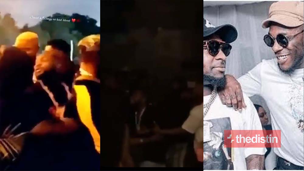 Davido And Burna Boy Fight In A Night Club As They Clash (Video)