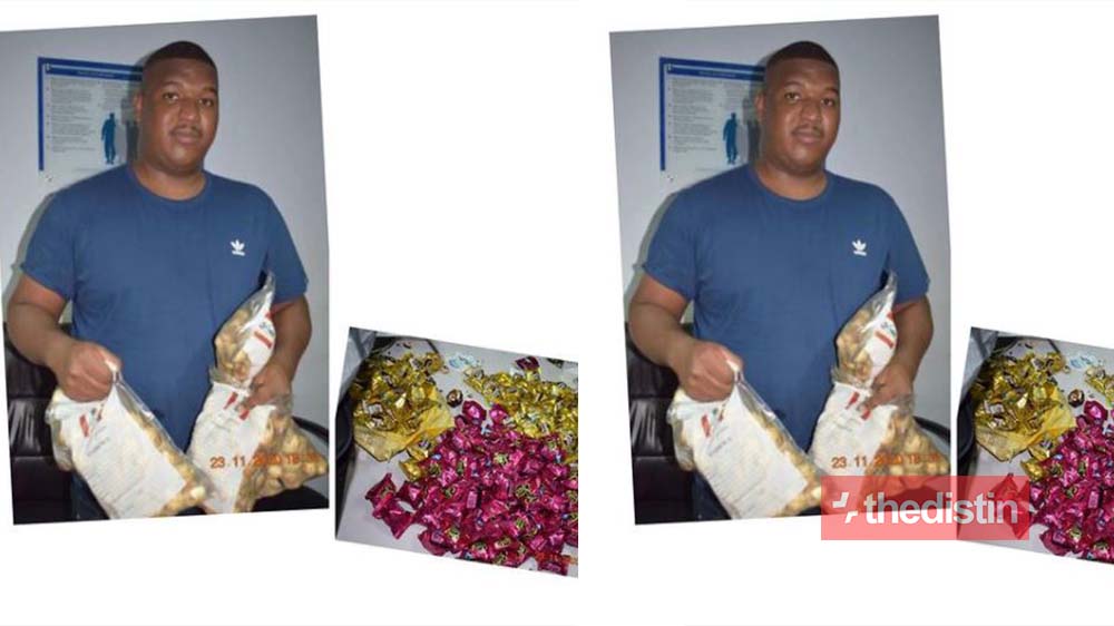 The National Drug Law Enforcement Agency (NDLEA) has arrested a 23-year-or Brazilian drug peddler, Da Silva Mailson Mario, who disguised cocaine as chocolate