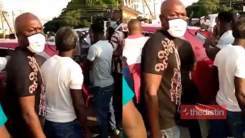 Just In: NPP Members Storm East Legon As They Take Some Of The Ballot Papers, Voters Around Clash With Them (Video)