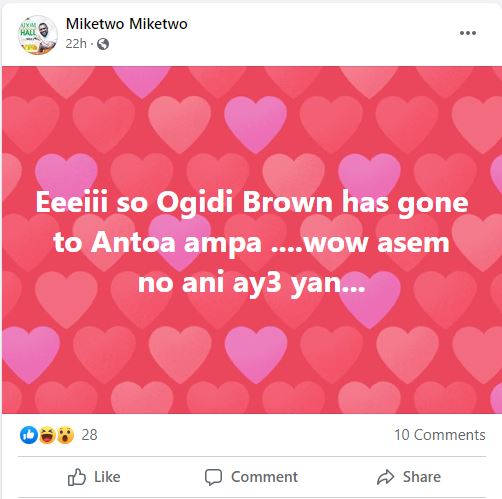 Fameye wanted by the Chiefs of Antoa following Ogidi Brown's video